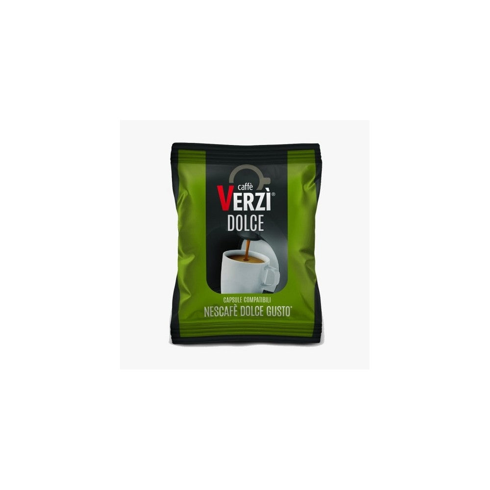 50 CAPSULE MISCELA RICCO CAFFE’ VERZI COMPATIBILI NESCAFE’ DOLCE GUSTO