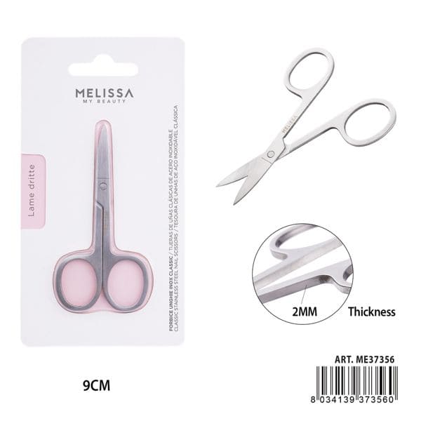 MELISSA FORBICE UNGHIE INOX CLASSIC 9CM DRITTA