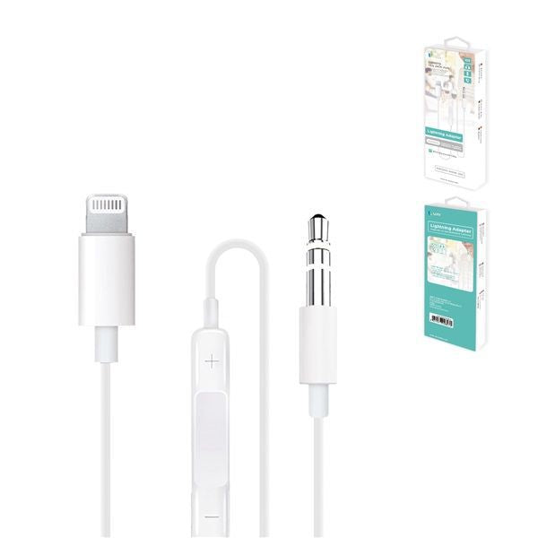 LIGHTNING + 3.5 JACK CONTROLLO VOCALE MASCHILE(AD9